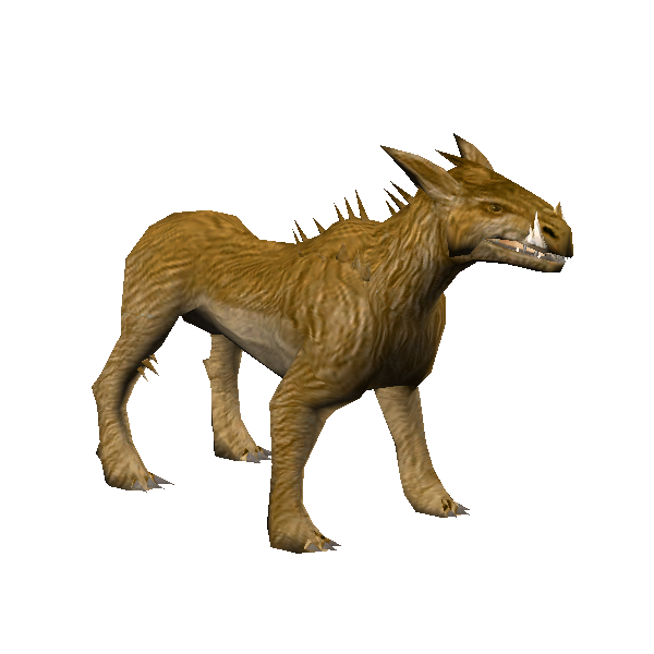 female forest slice hound
