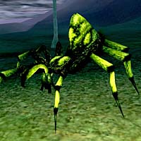 mutant hermit spider